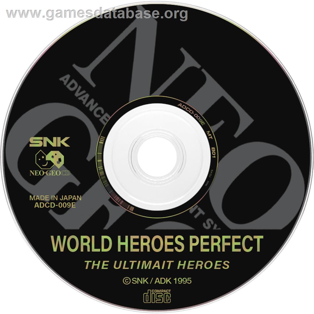 World Heroes Perfect - SNK Neo-Geo CD - Artwork - Disc