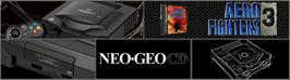 Arcade Cabinet Marquee for Aero Fighters 3.