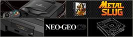Arcade Cabinet Marquee for Metal Slug.