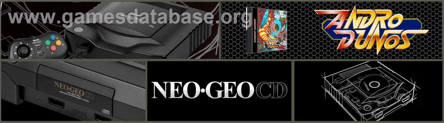Andro Dunos - SNK Neo-Geo CD - Artwork - Marquee