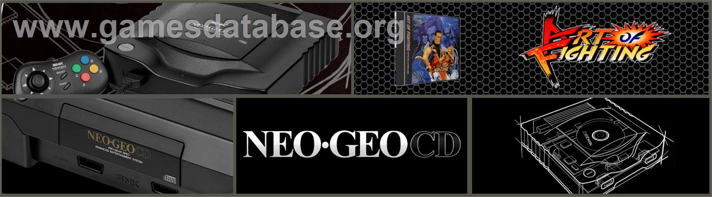 Art of Fighting - SNK Neo-Geo CD - Artwork - Marquee