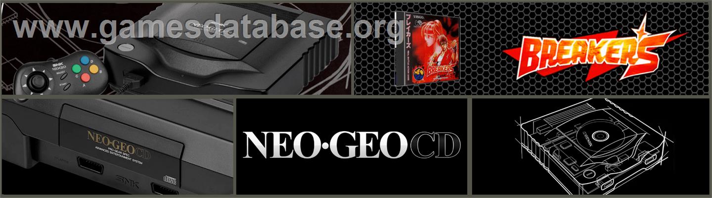 Breakers - SNK Neo-Geo CD - Artwork - Marquee