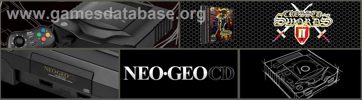 Crossed Swords 2 - SNK Neo-Geo CD - Artwork - Marquee