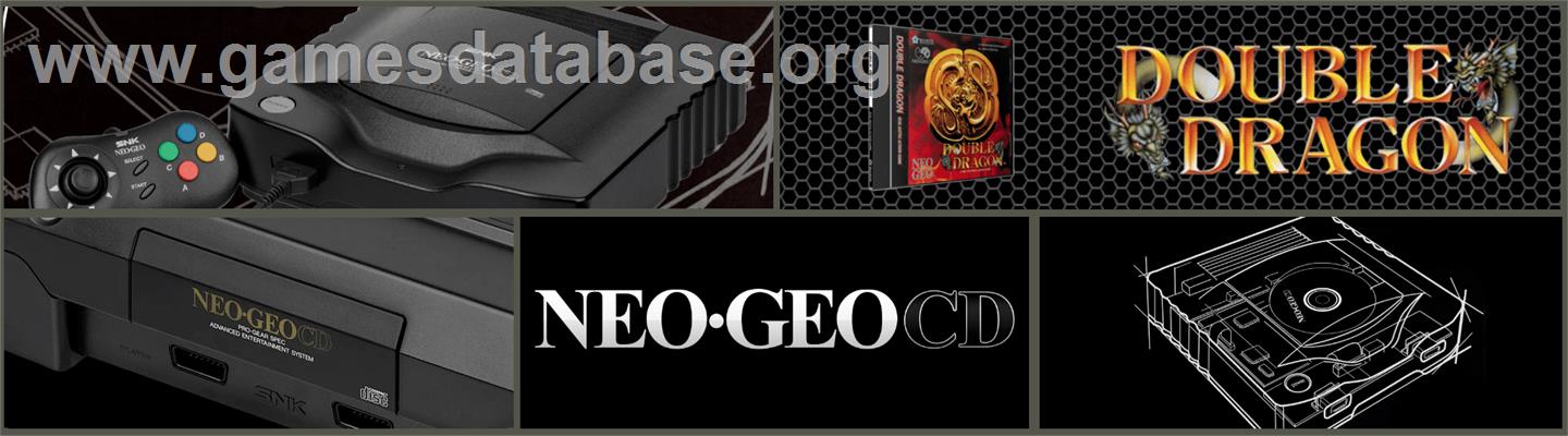 Double Dragon - SNK Neo-Geo CD - Artwork - Marquee