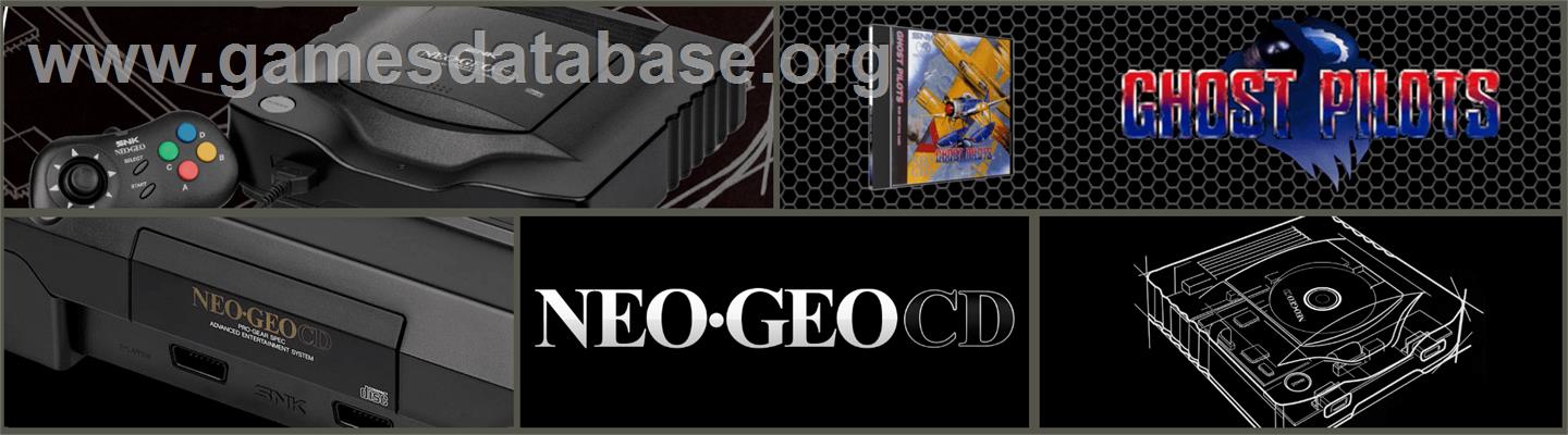Ghost Pilots - SNK Neo-Geo CD - Artwork - Marquee