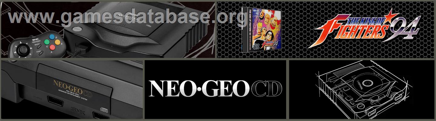 King Of Fighters '94, The - SNK Neo-Geo CD - Artwork - Marquee