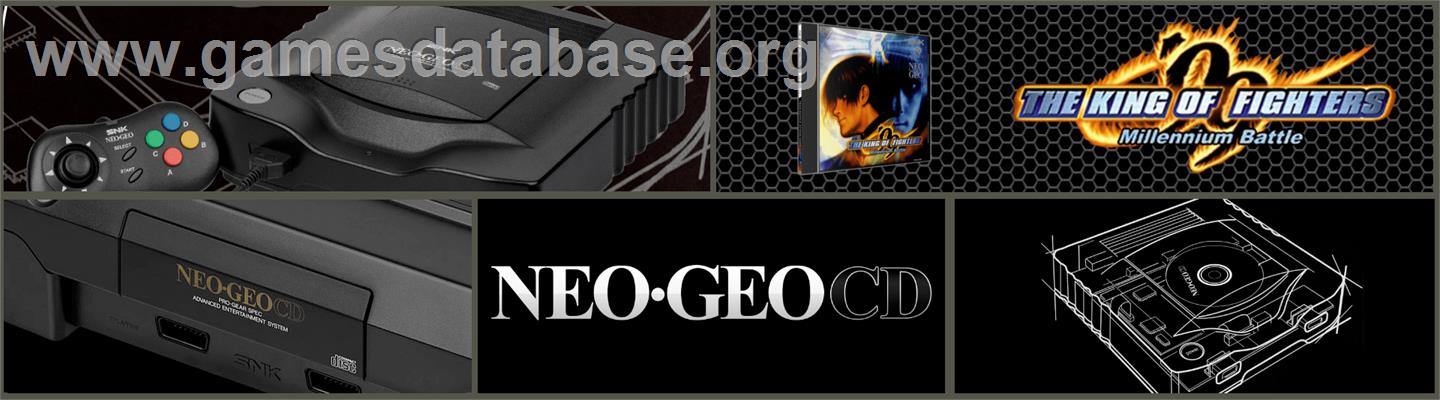 King Of Fighters '99, The - SNK Neo-Geo CD - Artwork - Marquee