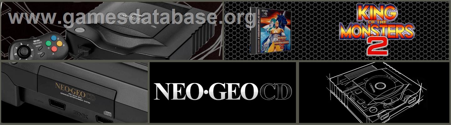 King of the Monsters 2: The Next Thing - SNK Neo-Geo CD - Artwork - Marquee