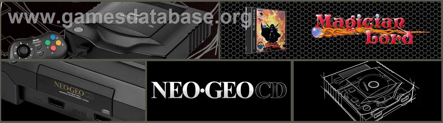 Magician Lord - SNK Neo-Geo CD - Artwork - Marquee