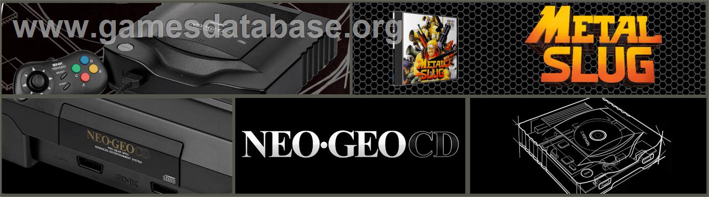 Metal Slug - SNK Neo-Geo CD - Artwork - Marquee