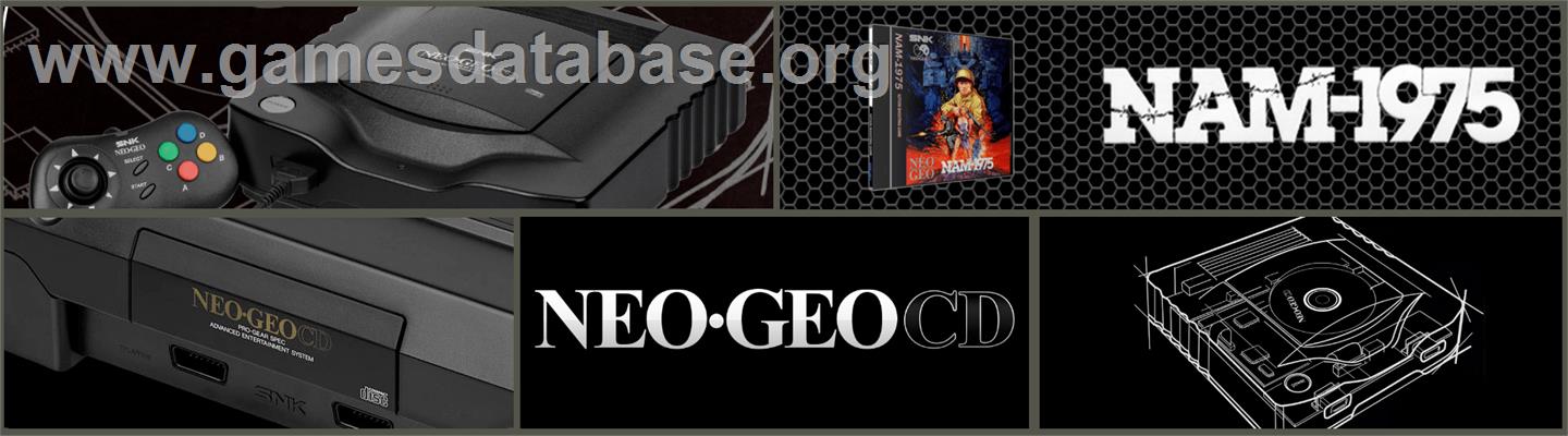 NAM-1975 - SNK Neo-Geo CD - Artwork - Marquee