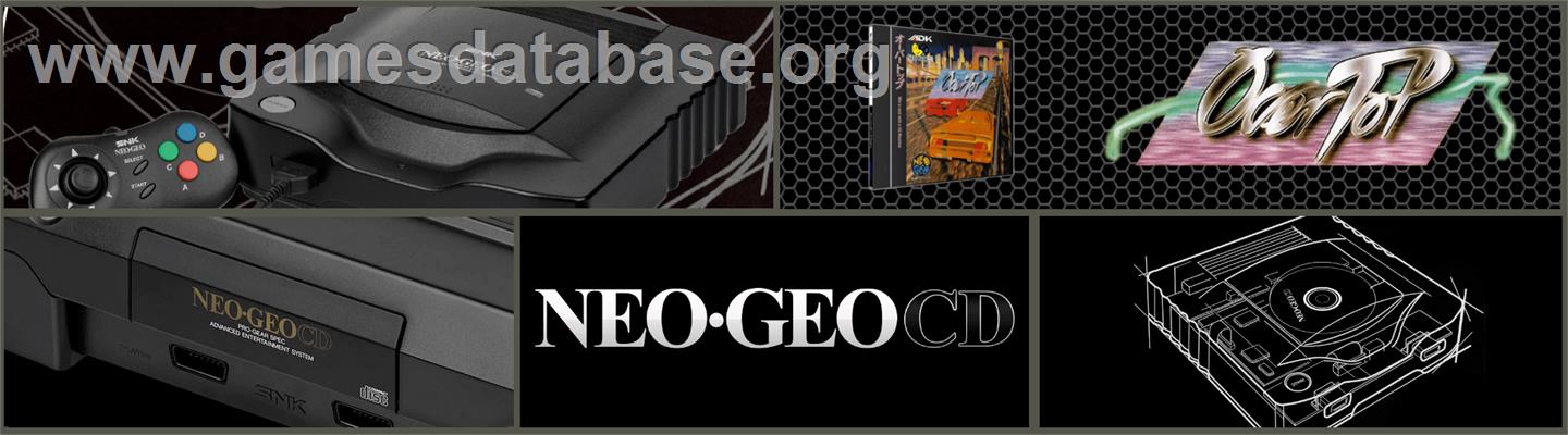 Over Top - SNK Neo-Geo CD - Artwork - Marquee