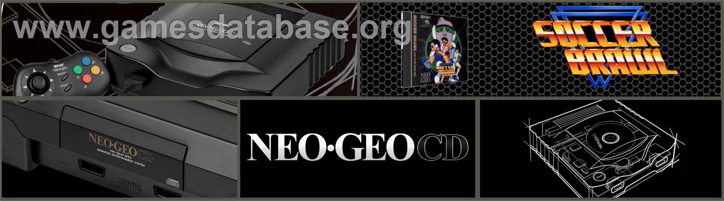 Soccer Brawl - SNK Neo-Geo CD - Artwork - Marquee
