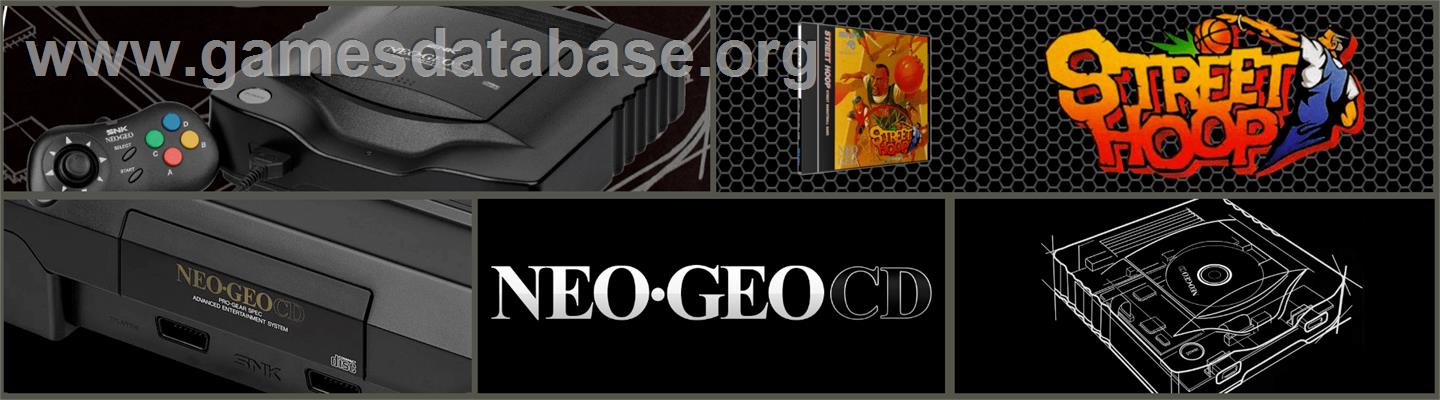 Street Hoop - SNK Neo-Geo CD - Artwork - Marquee