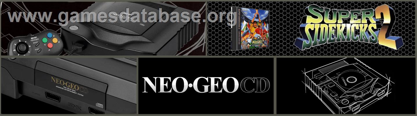 Super Sidekicks 2 - The World Championship - SNK Neo-Geo CD - Artwork - Marquee