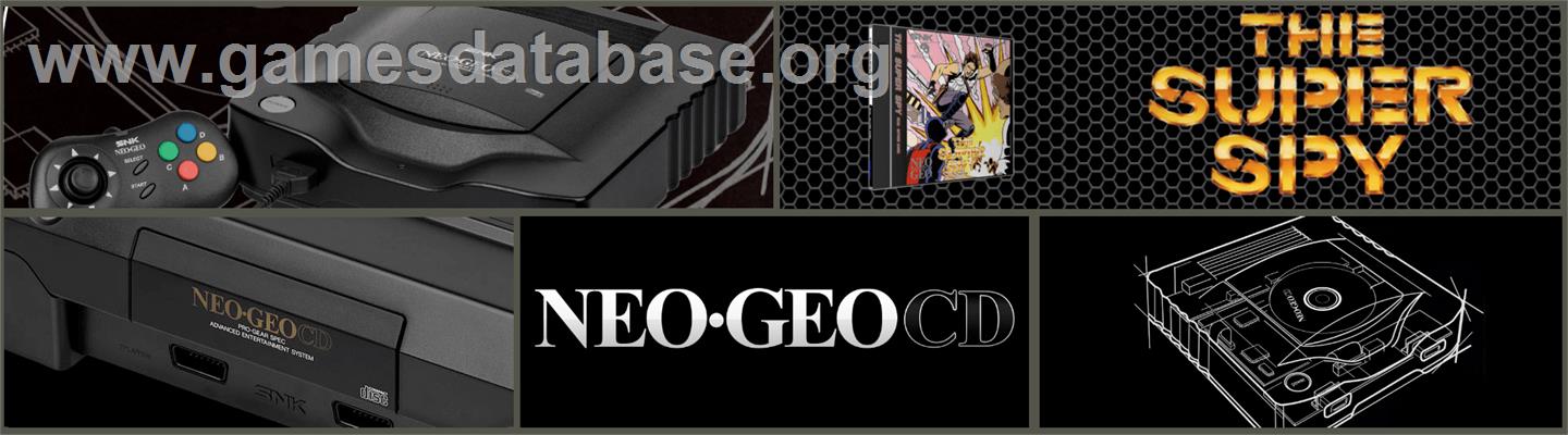 Super Spy, The - SNK Neo-Geo CD - Artwork - Marquee