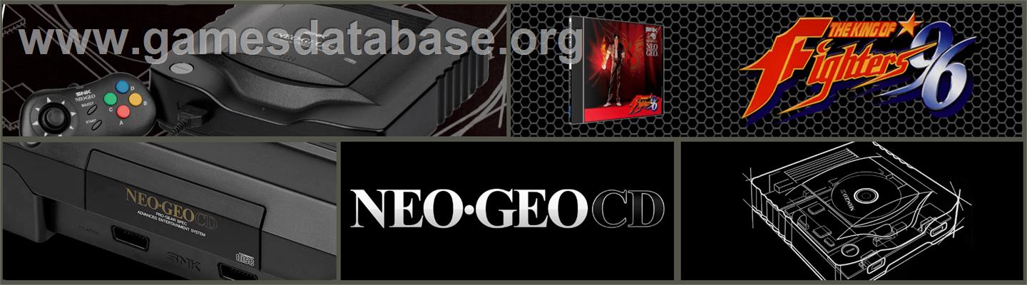 The King of Fighters '96 - SNK Neo-Geo CD - Artwork - Marquee