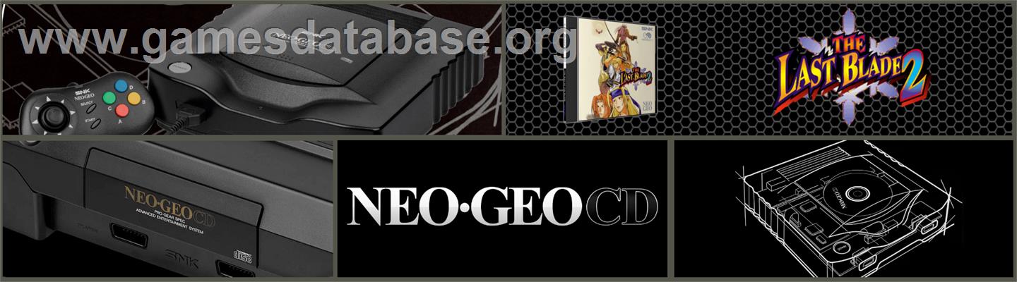 The Last Blade 2: Heart of the Samurai - SNK Neo-Geo CD - Artwork - Marquee