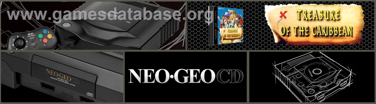 Treasure Of The Caribbean - SNK Neo-Geo CD - Artwork - Marquee