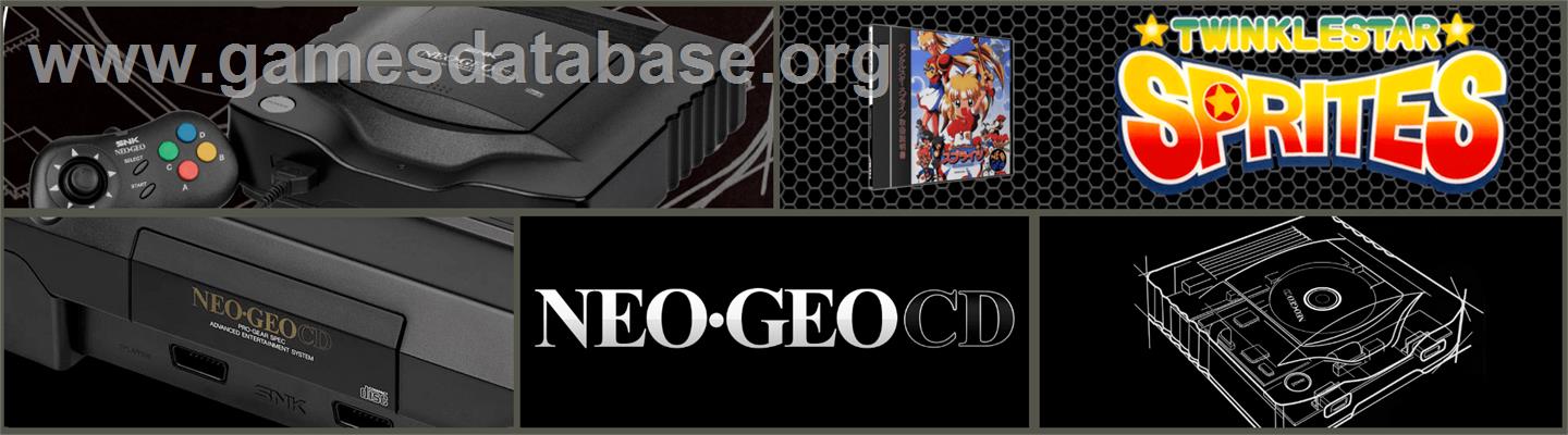 Twinkle Star Sprites - SNK Neo-Geo CD - Artwork - Marquee
