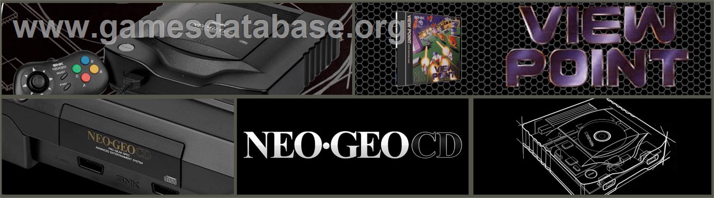 Viewpoint - SNK Neo-Geo CD - Artwork - Marquee