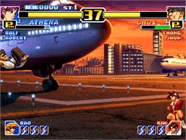 In game image of King Of Fighters '99, The on the SNK Neo-Geo CD.