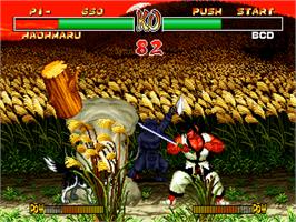 In game image of Neo Geo CD Special on the SNK Neo-Geo CD.