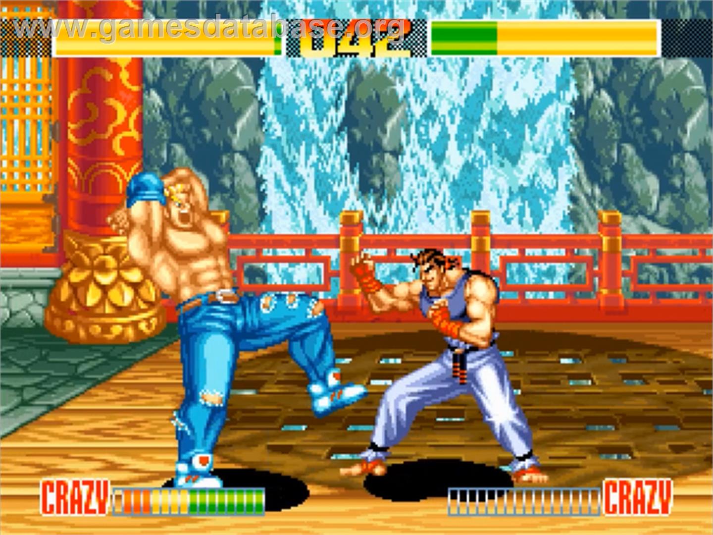 Aggressors of Dark Kombat - SNK Neo-Geo CD - Artwork - In Game