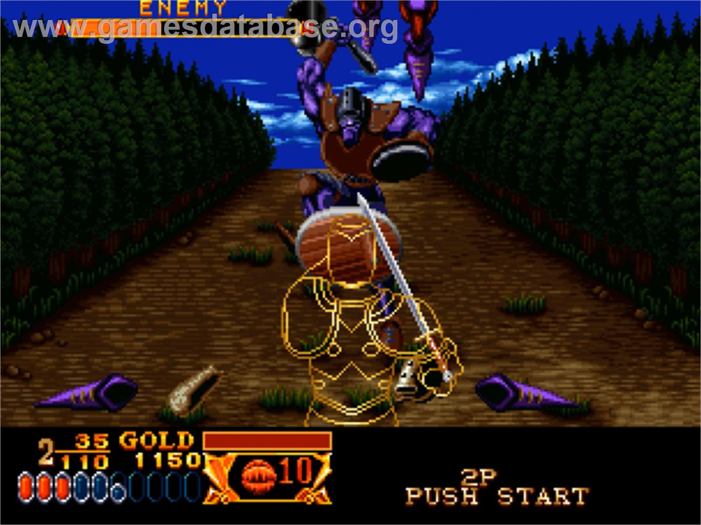 Crossed Swords - SNK Neo-Geo CD - Artwork - In Game