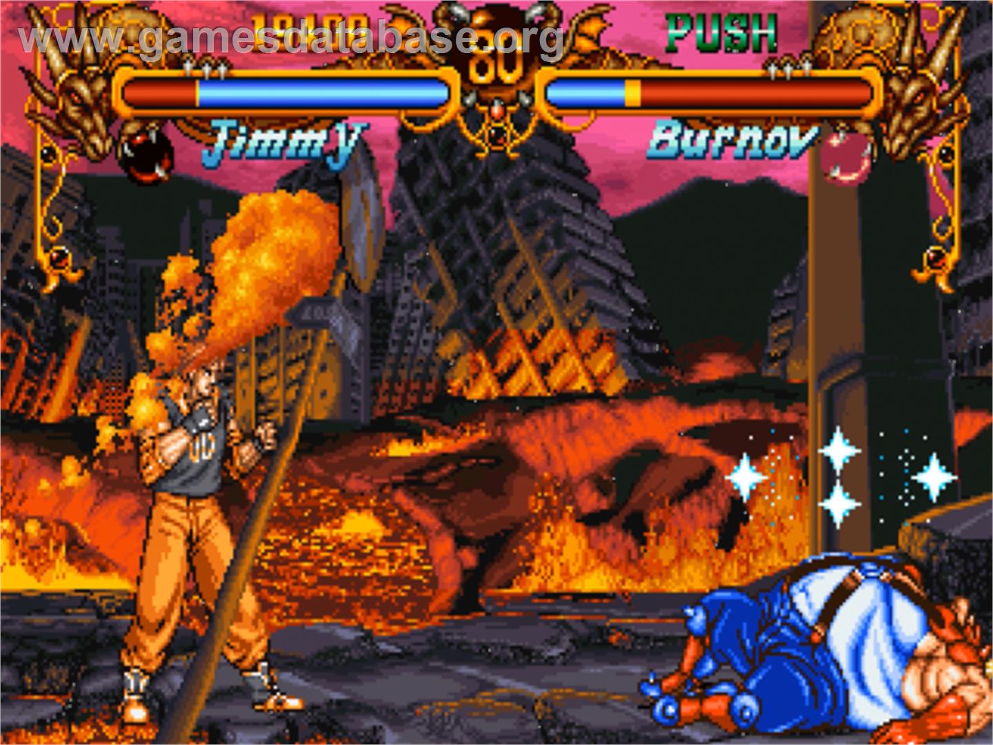 Double Dragon - SNK Neo-Geo CD - Artwork - In Game
