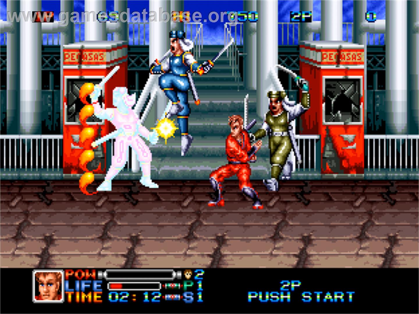 Ninja Combat - SNK Neo-Geo CD - Artwork - In Game