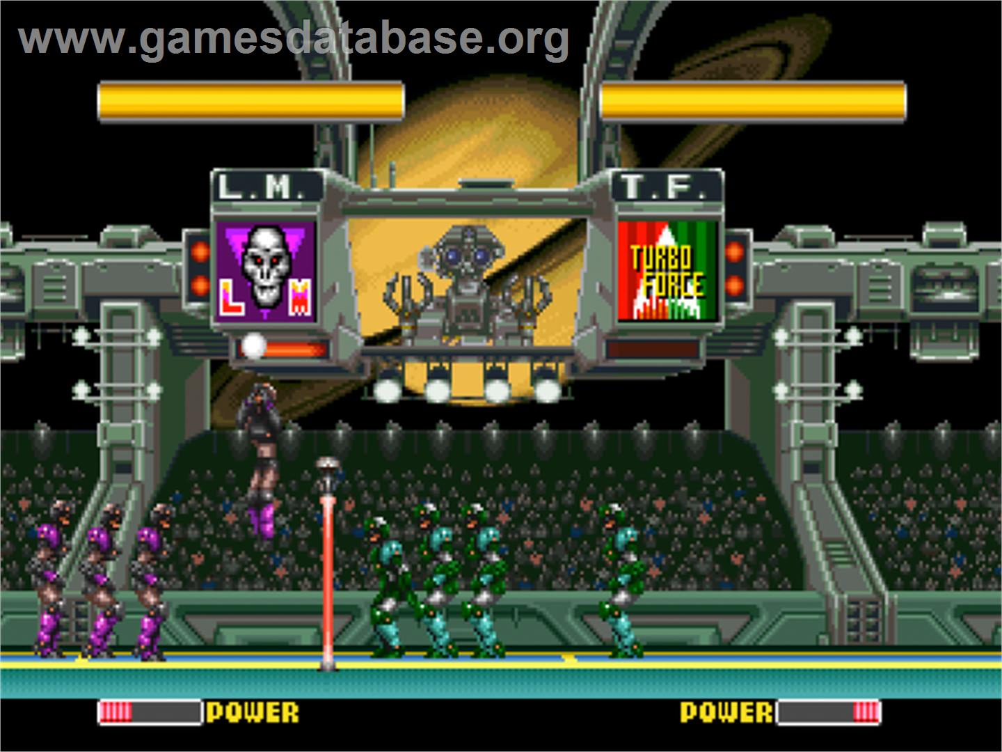 Power Spikes II - SNK Neo-Geo CD - Artwork - In Game