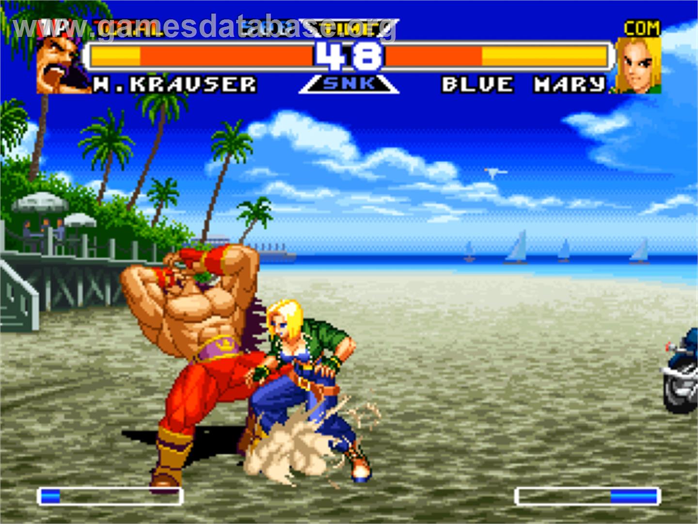 Real Bout Fatal Fury Special - SNK Neo-Geo CD - Artwork - In Game