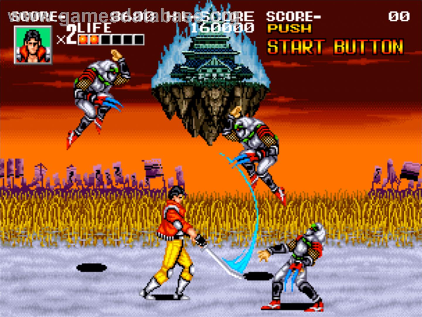 Sengoku - SNK Neo-Geo CD - Artwork - In Game
