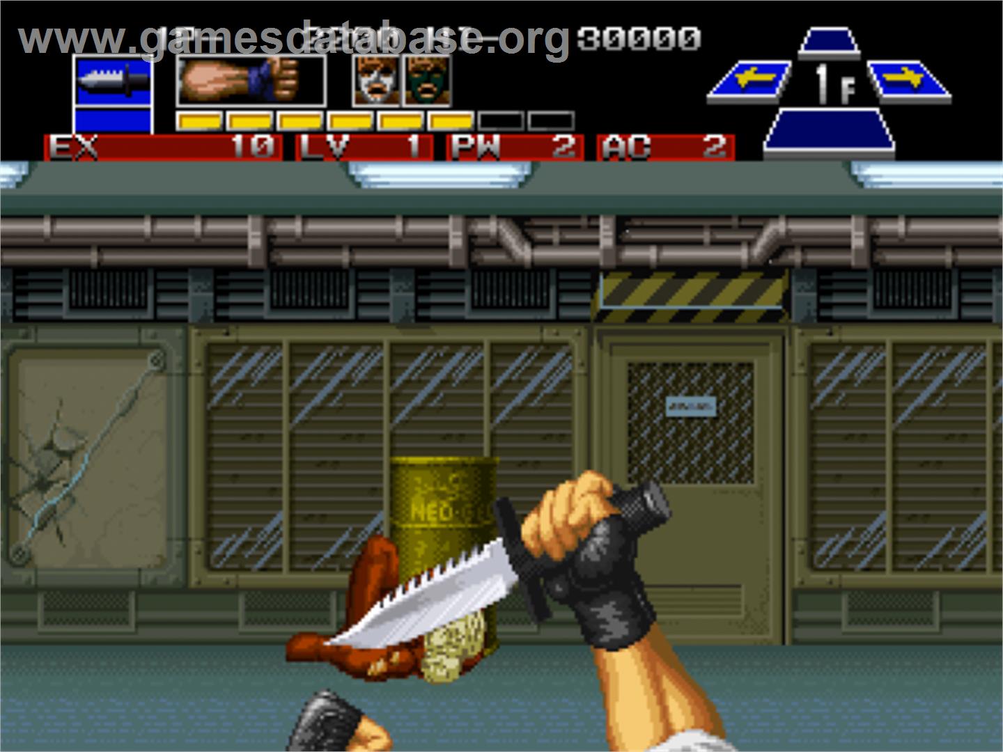 The Super Spy - SNK Neo-Geo CD - Artwork - In Game