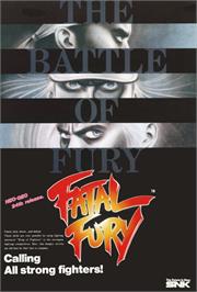 Advert for Fatal Fury - King of Fighters on the SNK Neo-Geo MVS.