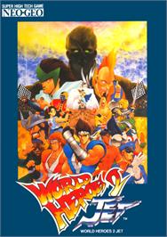 Advert for World Heroes 2 Jet on the SNK Neo-Geo CD.