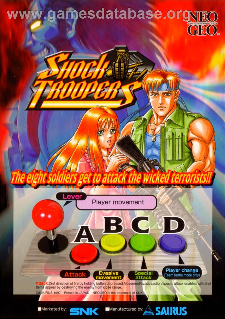 Shock Troopers - Sony PSP - Artwork - Advert