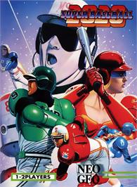 Box cover for 2020 Super Baseball on the SNK Neo-Geo MVS.
