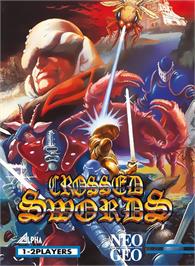 Box cover for Crossed Swords on the SNK Neo-Geo MVS.