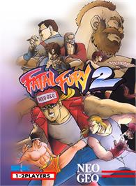 Box cover for Fatal Fury 2 on the SNK Neo-Geo MVS.