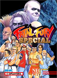 Box cover for Fatal Fury Special on the SNK Neo-Geo MVS.