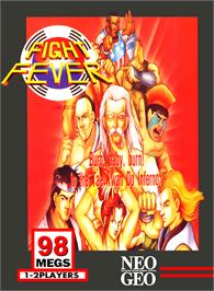 Box cover for Fight Fever on the SNK Neo-Geo MVS.