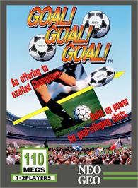 Box cover for Goal! Goal! Goal! on the SNK Neo-Geo MVS.