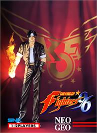 Box cover for King Of Fighters '96, The on the SNK Neo-Geo MVS.