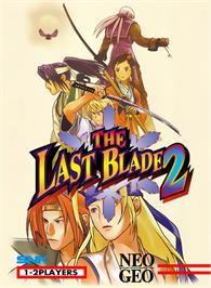 Box cover for Last Blade 2, The on the SNK Neo-Geo MVS.