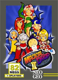 Box cover for Magical Drop 2 on the SNK Neo-Geo MVS.