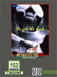 Box cover for Neo-geo Cup '98 - The Road To The Victory on the SNK Neo-Geo MVS.