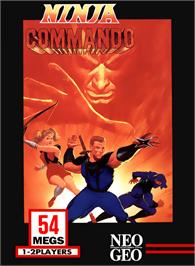Box cover for Ninja Commando on the SNK Neo-Geo MVS.