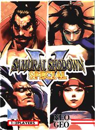 Box cover for Samurai Shodown 5 Special on the SNK Neo-Geo MVS.